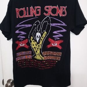 The Rolling Stones 1994 Voodoo lounge World Tour Short Sleeve All Over Graphic T